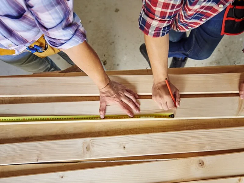 Vigas madera vs hierro acero comparativa